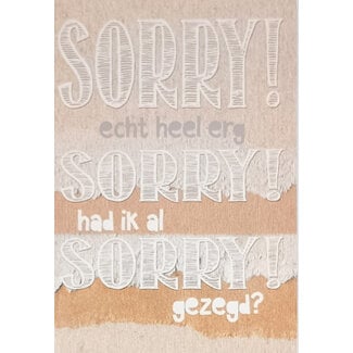 Sorry  Sorry Sorry