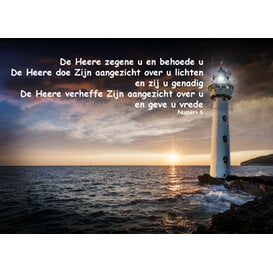 De Heere zegene u en behoede u