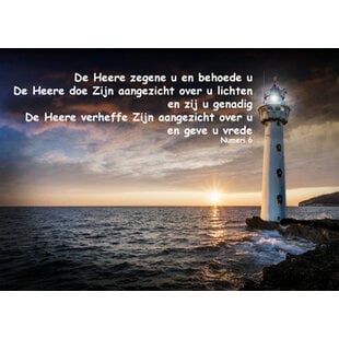 De Heere zegene u en behoede u