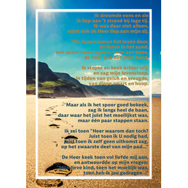 Footprints in the sand