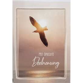 Wish card for mourning