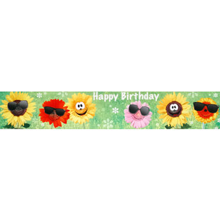 Happy Birthday - Zonnenbloemen