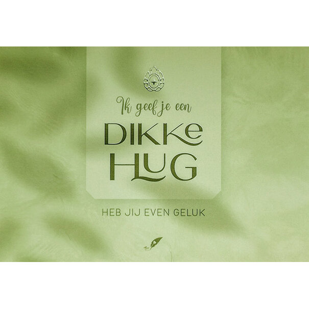 Baaij Light Cards Dikke Hug,  Heb jij even geluk!