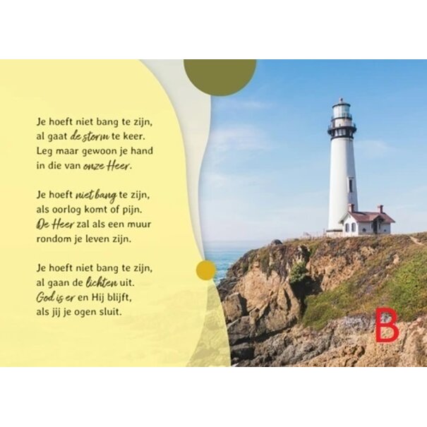 Baaij Light Cards Je hoeft niet bang te zijn