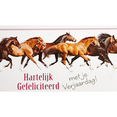 Geld-enveloppe Paarden