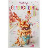 Hartelijk Gefeliciteerd - Donut en snoepgoed