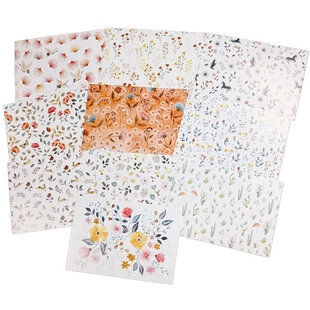 10 Bloemen postkaarten