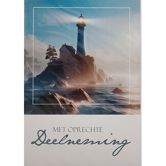 Marant Cards Oprechte Deelneming - Vuurtoren
