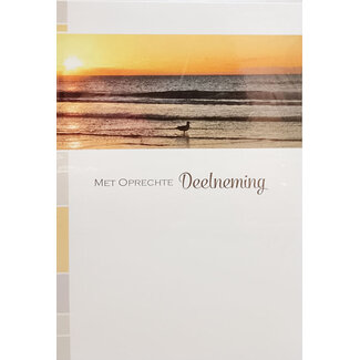 Marant Cards Oprechte Deelneming - Zee/Zon