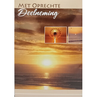 Marant Cards Met Oprechte Deelneming