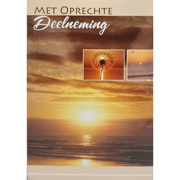 Marant Cards Met Oprechte Deelneming