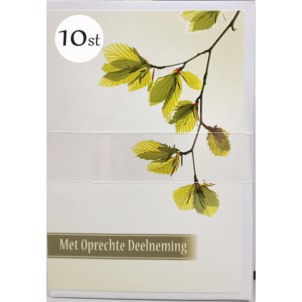 Marant Cards 10x Oprechte Deelneming