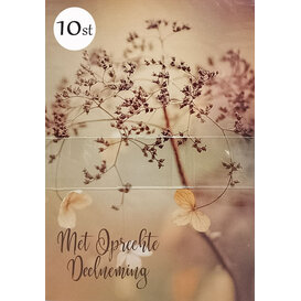10x Oprechte Deelneming - Herfst
