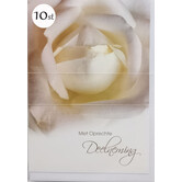 10x Aufrichtiges Beileid - Blume