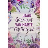 .... jaar getrouwd
