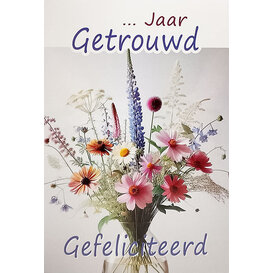 .... jaar getrouwd