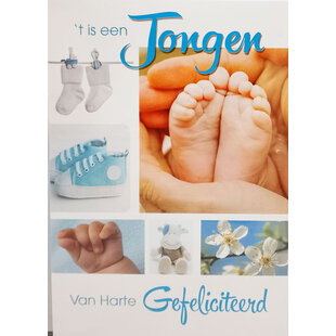 Geboortekaart Jongen
