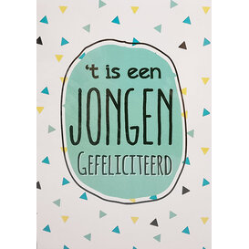 Geboortekaart Jongen