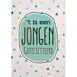 Geboortekaart Jongen