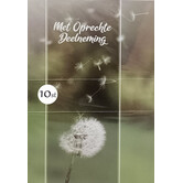 10x Oprechte Deelneming - Paardebloem