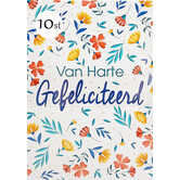 10x Gefeliciteerd