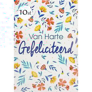10x Gefeliciteerd