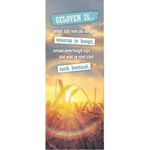 Boekenlegger Geloven is...