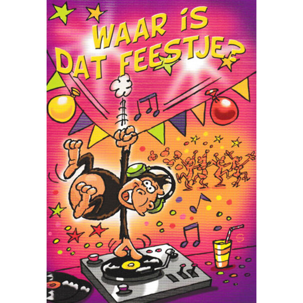 Marant Cards Waar is dat FEESTJE?