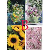 4 Bloemen Postkaarten