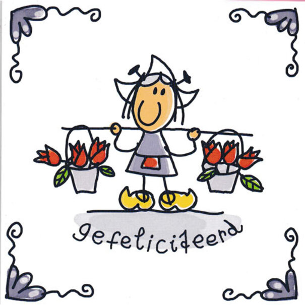 Babette Harms Gefeliciteerd