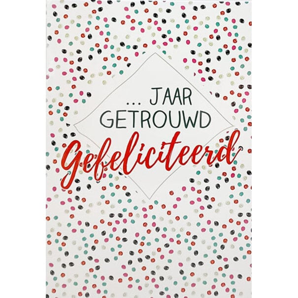 Marant Cards .... jaar getrouwd