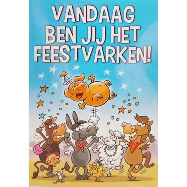 Marant Cards Feestvarken
