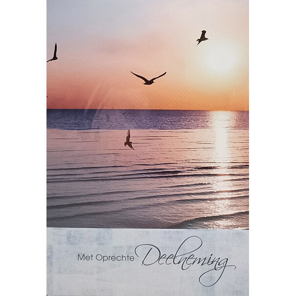 Marant Cards Met Oprechte Deelneming