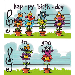 Wenskaart Happy Bird Day