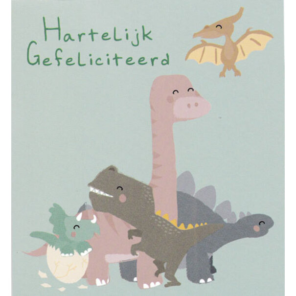 Marant Cards Jarig - Dinosaurus