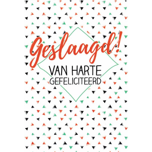 Marant Cards Geslaagd