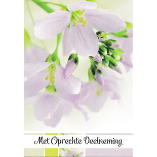 10x Oprechte Deelneming - Bloem