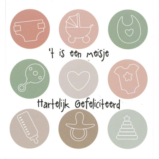 Marant Cards 't is een Meisje