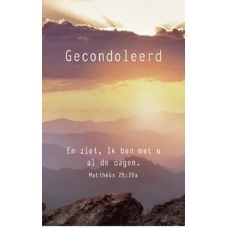 Baaij Light Cards 4x Gecondoleerd