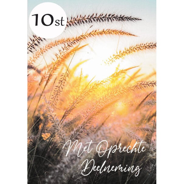 Marant Cards 10x Oprechte Deelneming