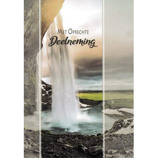 Marant Cards Oprechte Deelneming - Waterval