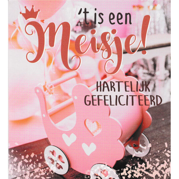 Marant Cards Wenskaart geboorte Dochter