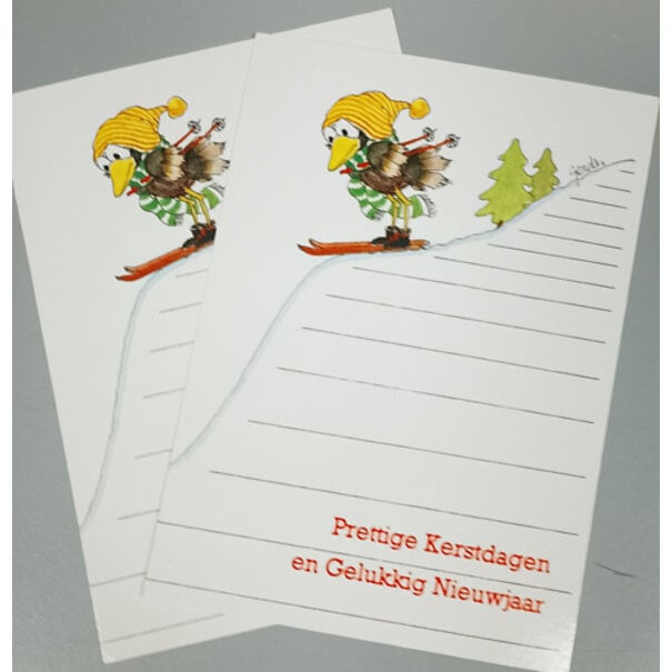 Restant Kerstkaarten (2 stuks)