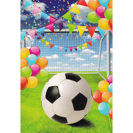 Feestkaartje  Voetbal