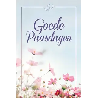 Baaij Light Cards Minikaartje Goede Paasdagen