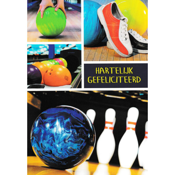 Gefeliciteerd - Bowlen