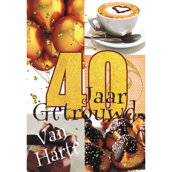 Marant Cards 40 jaar Getrouwd