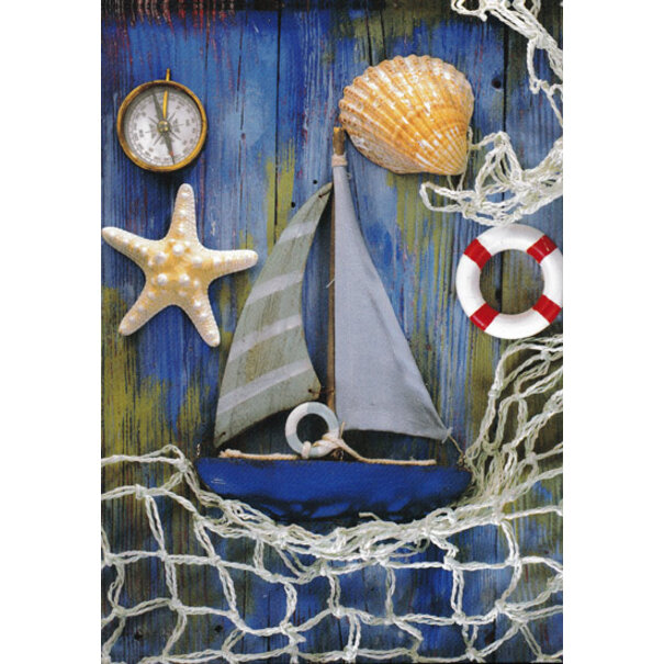 Marant Cards Postkaart Zee collage