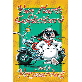 Marant Cards Verjaardag - Motorfiets