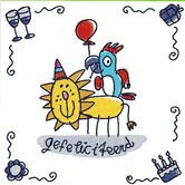 Gefeliciteerd  - Leeuw/Papagaai